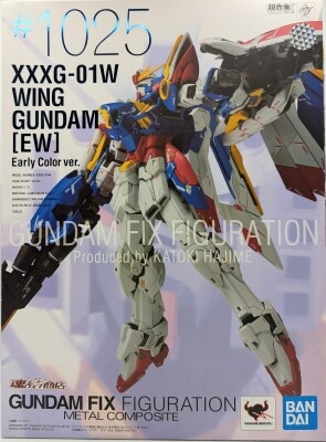 Bandai Spirits GUNDAM FIX FIGURATION METAL COMPOSITE Mobile Suit Gundam Wing Endless Waltz Wing Gundam (EW version) Early Color ver. #1025 รูปภาพ 1