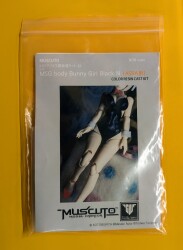 MUSCUTO Megami Device modification kit MSGbody Bunny Girl Black N for ASRA 33