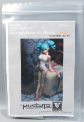 MUSCUTO Megami Device modification kit MSGbody Bunny Girl White N for ASRA 36 imagen 1
