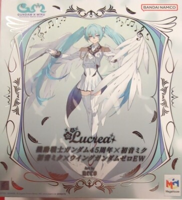 MegaHouse Lucrea Mobile Suit Gundam 45th Anniversary x Hatsune Miku Hatsune Miku x Wing Gundam Zero EW hình ảnh 1