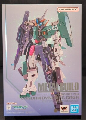 BANDAI SPIRITS METAL BUILD Mobile Suit Gundam 00 REVEALED CHRONICLE Gundam Dynames Saga gambar 1
