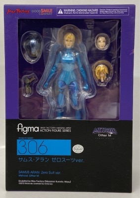 GOOD SMILE COMPANY Figma METROID Other M Samus Aran Zero Suit ver 306