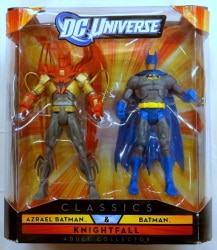 Mattel CLASSICS KNIGHTFALL AZRAEL BATMAN and BATMAN 6 inch