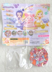 Bandai Gashapon Lottery Ojamajo Doremi (Magical Doremi) Asoto Collection 2 B-Prize Illustration Plate design A รูปภาพ 1