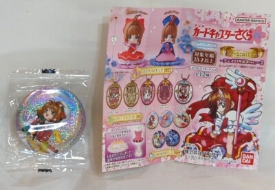 Bandai - Cardcaptor Sakura 25 Assorted Collection Anime 25th Anniversary ver.2 C-Prize Holo Can Badge A รูปภาพ 1
