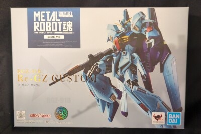 BANDAI SPIRITS METAL ROBOT Spirits<side ms=""> Mobile Suit Gundam: Char's Counterattack MSV Re-GZ Custom </side> รูปภาพ 1