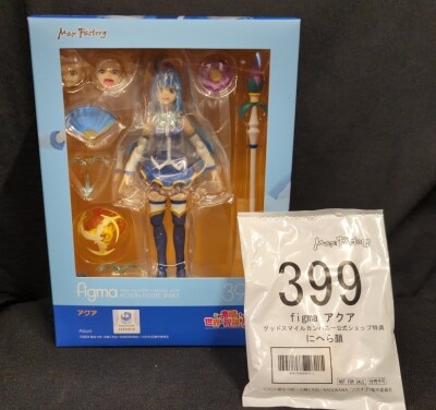 MAXFACTORY figma KonoSuba: KonoSuba: God’s Blessing on this Wonderful World! 2 Aqua Resale Edition With Bonus 399