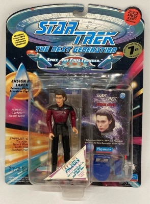 PLAYMATES Collector Serie / 7TH SEASON ENSIGN RO LAREN / ALIEN CONTEST 5 inch รูปภาพ 1