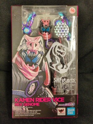 BANDAI SPIRITS SHFiguarts Kamen Rider Revise Kamen Rider Vice Rex Genome Bild 1