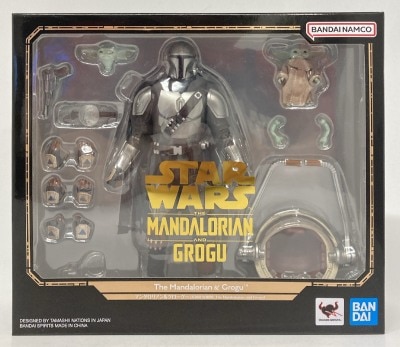Bandai S.H.Figuarts The Mandalorian & Grogu (STAR ??WARS: The Mandalorian and Grogu) รูปภาพ 1