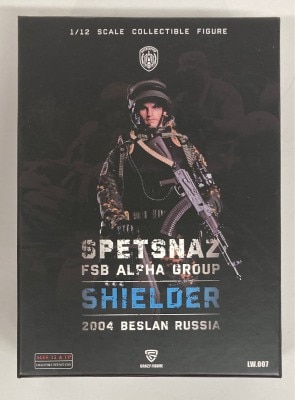 CRAZY TOYS SPETSNAZ FSB ALPHA GROUP SHIELDER 2004 BESLAN RUSSIA LW007 Bild 1