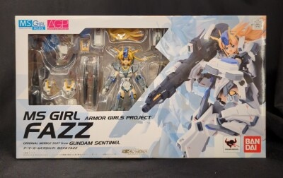 Bandai Armor Girls Project (AGP) Mobile Suit Girl (MS Girl) FAZZ Fats รูปภาพ 1