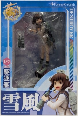 Aoshima / Funny Knights Kantai Collection (KanColle) Yukikaze PVC รูปภาพ 1