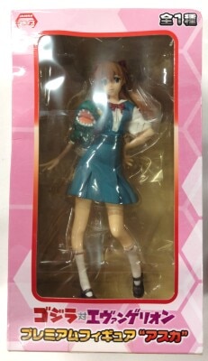 Sega Premium Figure Godzilla Vs Evangelion Asuka 7 Bild 1