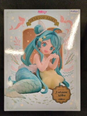 FuRyu Desktop Fairy Hatsune Miku Mermaid Princess ver. PVC Bild 1