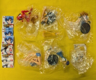 Bandai Yoshiyuki Sadamoto Collection 1/Neon Genesis Evangelion Neon Genesis Evangelion Complete 6 Type Set Yoshiyuki Sadamoto Collection 1 Bild 1