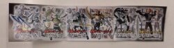 Bandai Kamen Rider Action Pose 2 Kamen Rider Faiz/Kamen Rider: Ryuki (Dragon Knight) Complete 6 Type Set Kamen Rider Action Pose 2 Bild 1