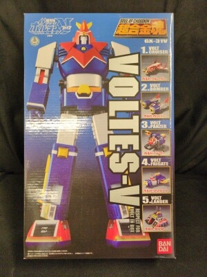 Bandai Soul of Chogokin Voltes V Respect For Volt in Box GX-31V Bild 1