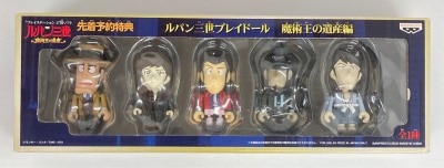 Banpresto first-come Pre-Order Bonus: Lupin III Playdoll 5-piece set รูปภาพ 1