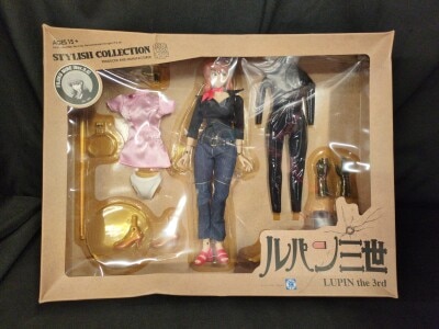 MediCom Toy STYLISH COLLECTION Lupin The 3rd Fujiko Mine (First TV 2.0Ver) with 3 costumes Bild 1