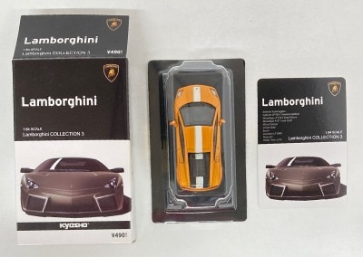 Kyosho 1/64 Lamborghini Mini Car Collection 3 Gallardo LP 550-2 Valentino Balboni (Orange) รูปภาพ 1