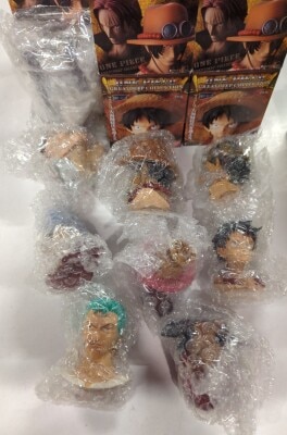 Bandai Great Deep Collection 1/One Piece Complete 9 type Set