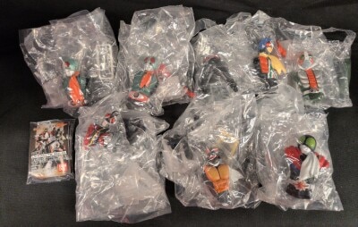 Bandai Ultimate Solid/Kamen Rider 5 Kamen Rider Series Complete 7 Type Set Ultimate Solid/Kamen Rider 5