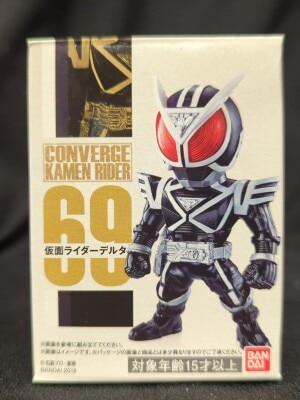 BANDAI CONVERGE KAMEN RIDER 12 Kamen Rider Faiz Kamen Rider Delta 69