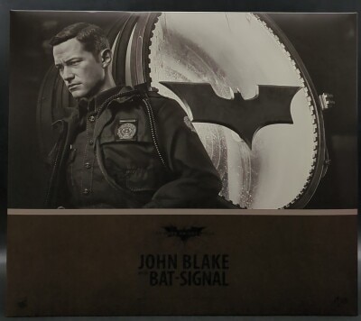 HOTTOYS MOVIE MASTERPIECE JOHN BLAKE / WITH BAT SIGNAL MMS274