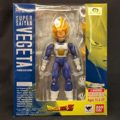 Bandai SH Figuarts Super-Saiyan Vegeta Premium Color Edition