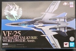 Bandai DX Gokin VF-25 Messiah Valkyrie WORLDWIDE Anniv. รูปภาพ 1