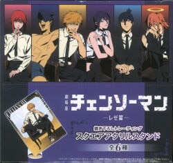 Nippon TV Service Original Trading Square Acrylic Stand Complete 6 Type Set