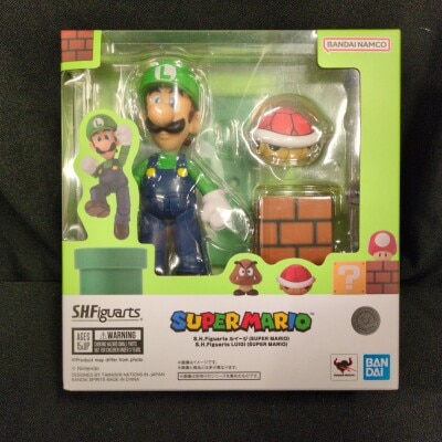 Bandai SHFiguarts Luigi (SUPER MARIO) image 1