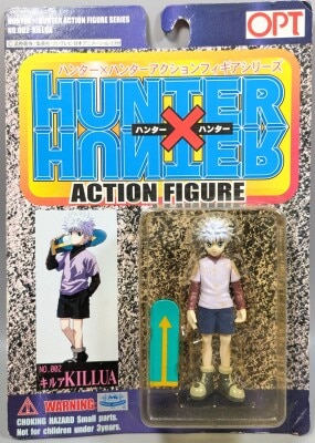 Opto Hunter X Hunter action Figure series Killua gambar 1