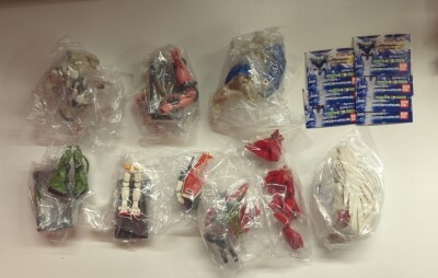 Bandai MS Selection 30 Mobile Suit Gundam Complete 7 Type Set MS Selection 30