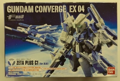 BANDAI FW GUNDAM CONVERGE Gundam Sentinel Zeta Plus C1Bst Hummingbird ver. Blue EX04 รูปภาพ 1