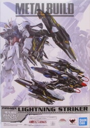 BANDAI SPIRITS METAL BUILD Mobile Suit Gundam SEED MSV Lightning Striker image 1