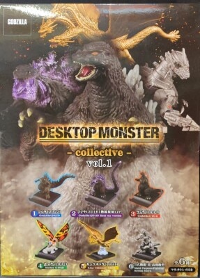 Toho DESKTOP MONSTER collective Vol.1 Seven Two Complete 6 Type Set Bild 1