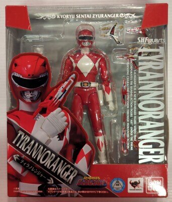 Bandai SH Figuarts Kyoryu Sentai Zyuranger Tyranno Ranger imagen 1