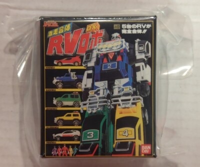 Bandai Namco DX Robot Miniature & package Collection 01 / Super Sentai series Gekisou Sentai Carranger RV Robo