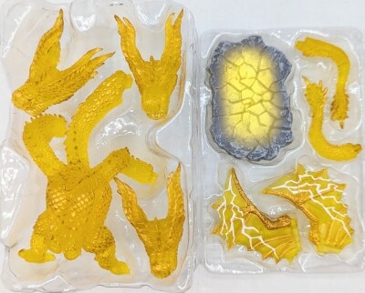 EZHOBI EGGMON GODZILLA II KING OF THE MONSTERS GHIDORAH(FULL CHARGE LIMITED Ver.) imagen 1