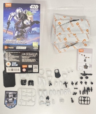 BLOKEES CHAMPION CLASS Model Kits STAR WARS / THE MANDALORIAN AND GROGU Stormtrooper(with Boldron) Bild 1