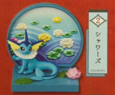 Re-ment Japanese Window Pokemon Vaporeon 2