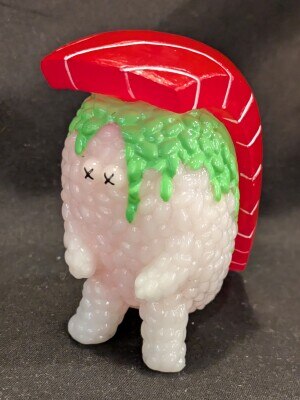 寿司怪獣 寿司L-A リアル寿司サイズフィギュアコレクション ナカオテッペイ まぐろ わさび添え 秘梅(LR) 画像 1