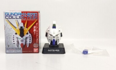 Bandai Gundam head Collection 3 Mobile Suit Gundam: Char's Counterattack Hi-Nu Gundam (Secret) Normal base stand
