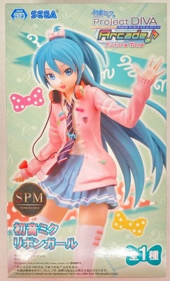 Sega SPM Hatsune Miku Ribbon Girl Resale Version gambar 1