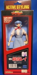 Kotobukiya ACTIVE STYLING FIGURE SERIES 1/8 Rei Ayanami School Uniform version 1