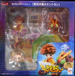 MegaHouse GEM Digimon Adventure Koshiro Izzy Izumi& Tentomon gambar 1