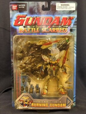 Bandai BATTLE SCARRED Mobile Fighter G Gundam BURNING GUNDAM รูปภาพ 1