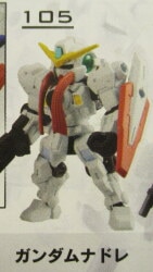 BANDAI MOBILE SUIT ENSEMBLE PART17 Capsule version Gundam Nadleeh 105 image 1